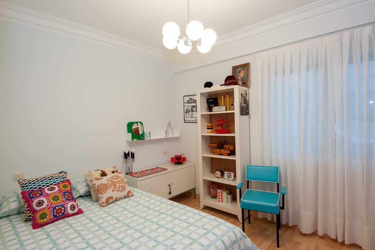 דירות א-קורוניה Retro Vintage Recien Reformado En Centro Coruna מראה חיצוני תמונה